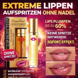 Sofortiger Lippenfüller Ätherisches Öl Glanz-Serum Kosmetik