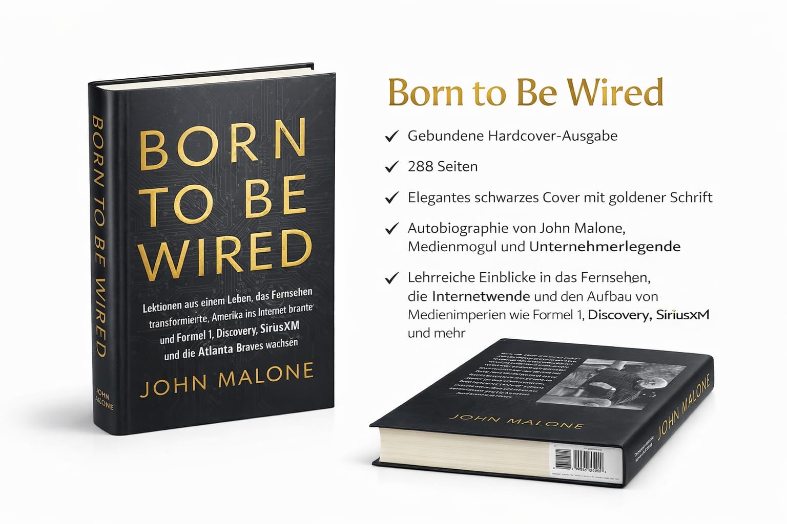 Born to Be Wired – Die faszinierende Lebensgeschichte eines Medienvisionärs(Orginal Englisch)
