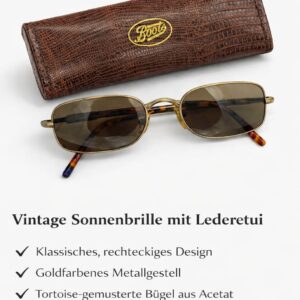 Alternative view of Boots Vintage Sonnenbrille – Zeitloser Stil trifft modernen Schutz