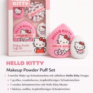 HELLO KITTY POWDER PUFF SET – MAKE-UP MIT CHARME UND KAWAII-STYLE