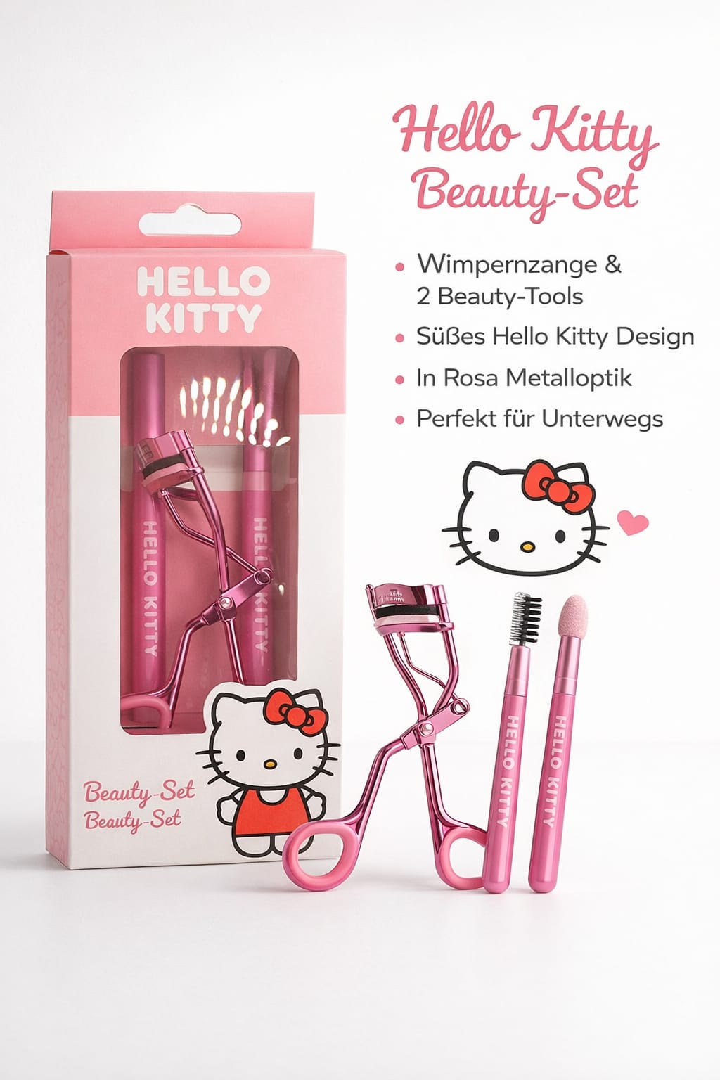 HELLO KITTY BEAUTY-SET – KLEINES ACCESSOIRE, GROSSE FREUDE