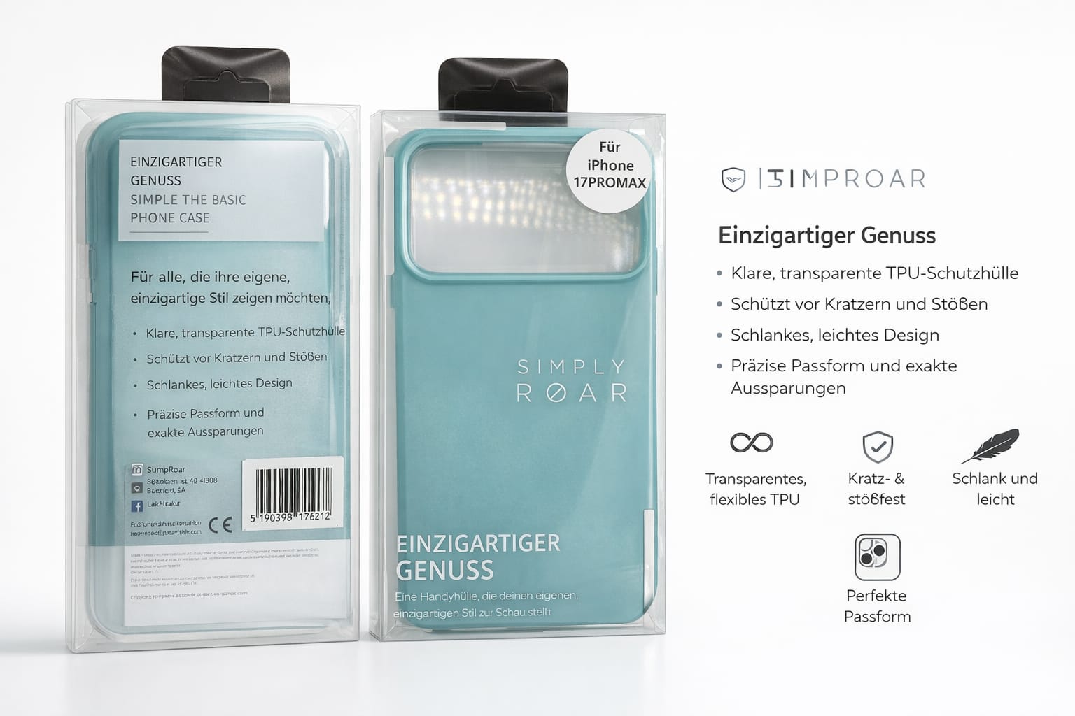 iPhone 17 Pro Max Schutzhülle – Schlank, Elegant und Zuverlässig