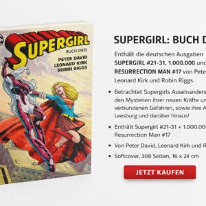 Supergirl – Buch Drei | DC Comic Sammelband mit den Ausgaben #21–31 | 308 Seiten voller Action und Abenteuer(Orginal in Englisch)