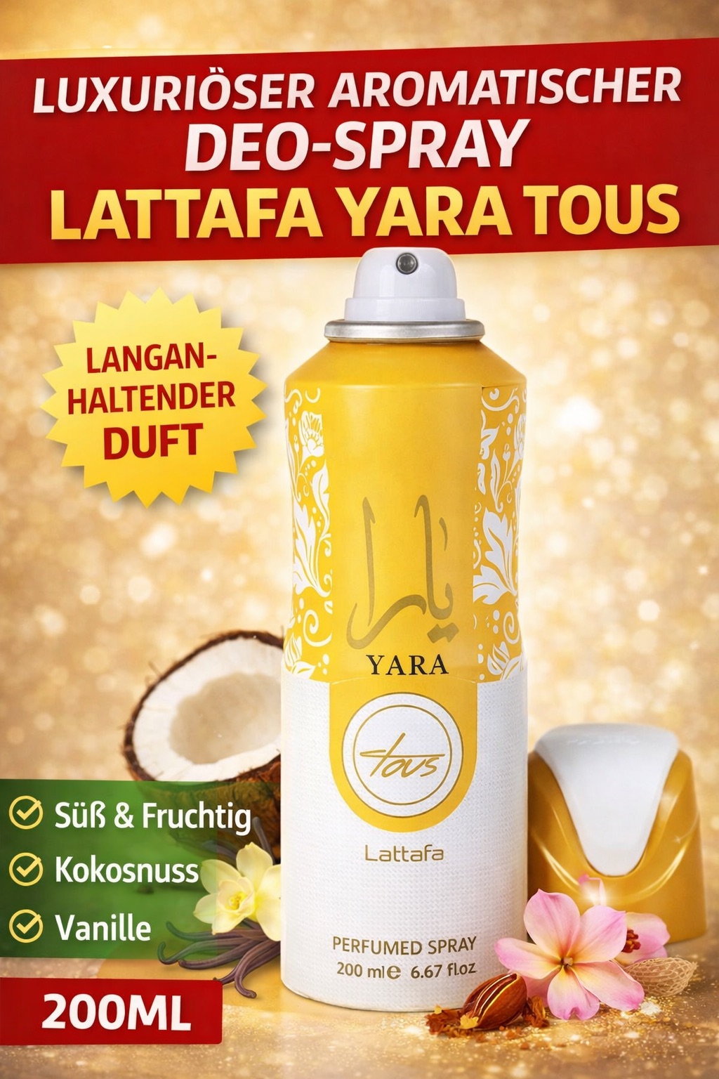 Lattafa Yara Tous DEO 200ml