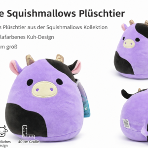 Squishmallows Alexie die Kuh – ca. 40 cm Plüschtier
