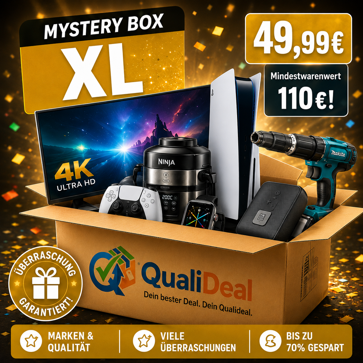 Mystery Box XL – Kleine Box. Große Überraschung