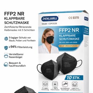 FFP2 Schutzmaske ZFGNG JIANLE 10er Pack
