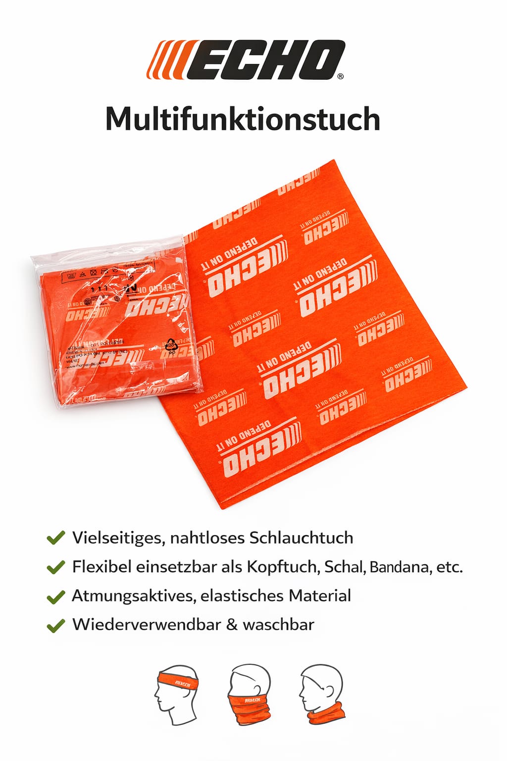 ECHO Multifunktionstuch / Schlauchschal