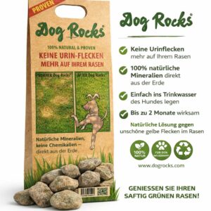 Dog Rocks Urinflecken-Preventer – 200 g Beutel