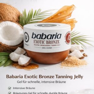 BABARIA Exotic Bronze Tanning Jelly Coconut – 300 ml