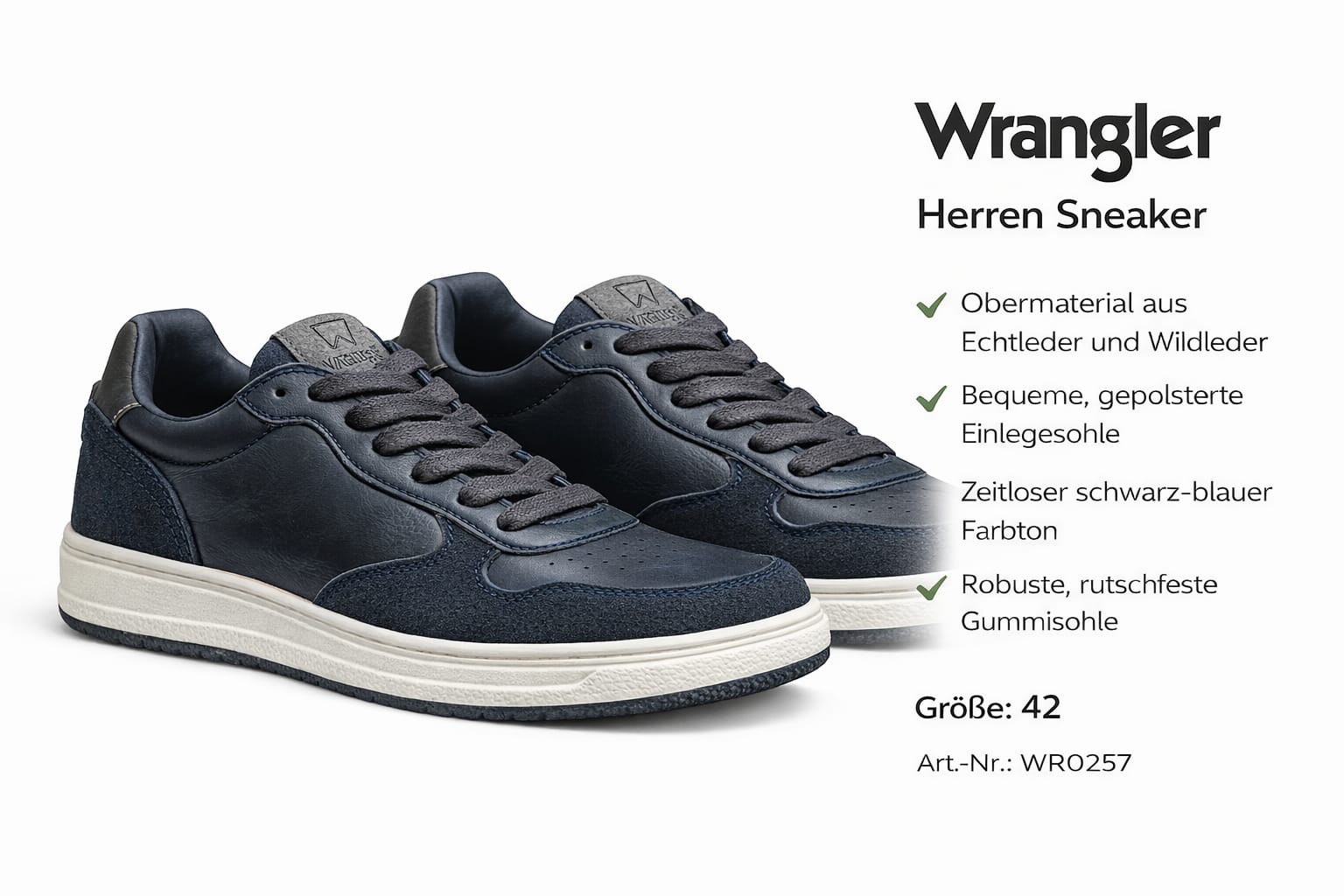 WRANGLER Herren Sneaker – Größe 42