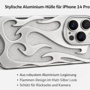 Aluminium Schutzhülle für iPhone 14 Pro