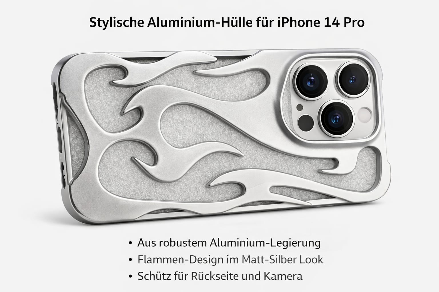 Aluminium Schutzhülle für iPhone 14 Pro