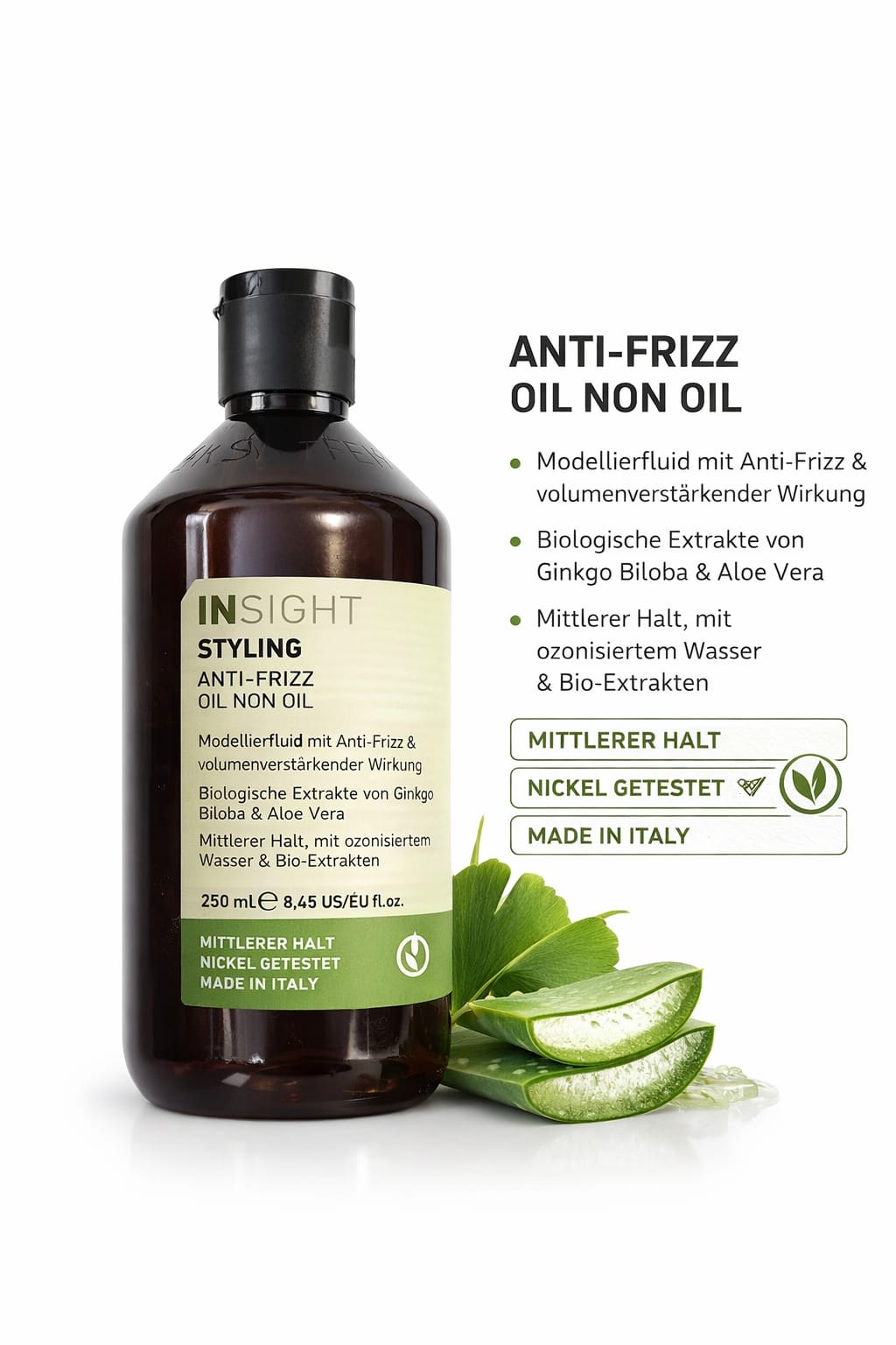 Insight Styling Anti-Frizz Oil Non Oil – 250 ml