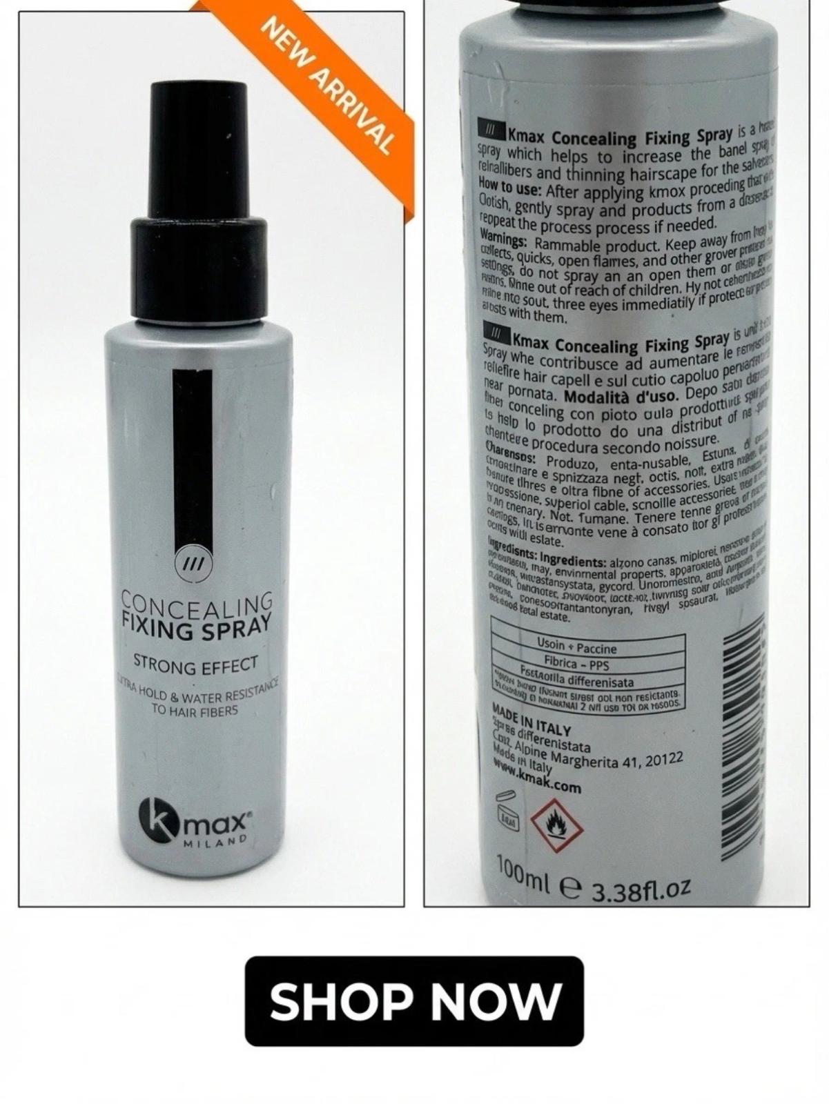 KMAX CONCEALING FIXING SPRAY 100ml