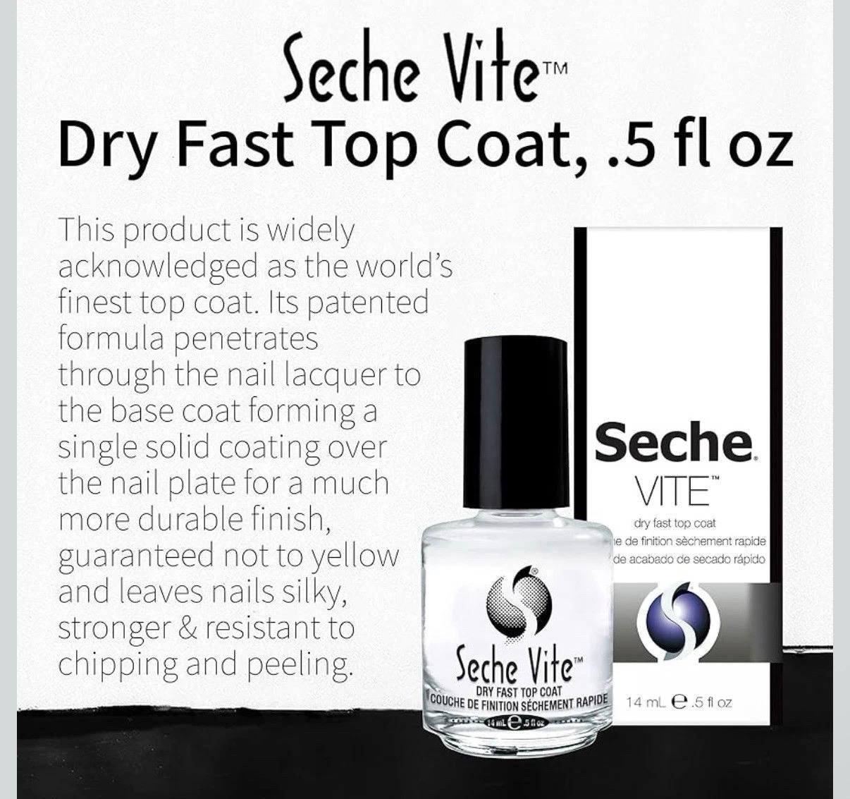Seche Vite Dry Fast Top Coat Clear, transparent, schnelltrocknenderSeche – Bild 5