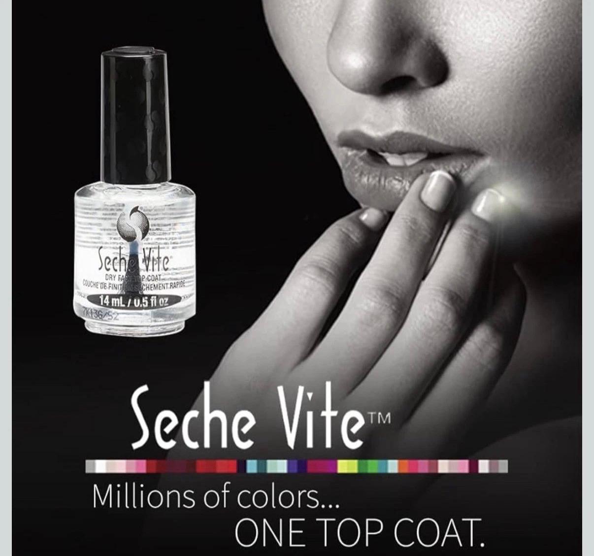 Seche Vite Dry Fast Top Coat Clear, transparent, schnelltrocknenderSeche