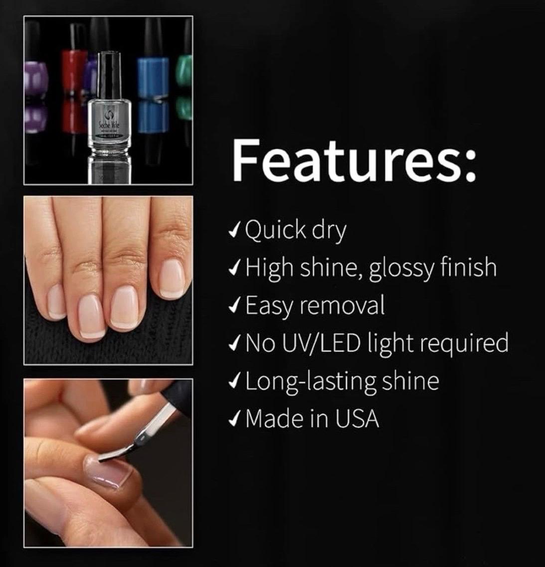 Seche Vite Dry Fast Top Coat Clear, transparent, schnelltrocknenderSeche – Bild 6